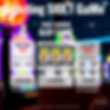 An infographic illustrating the process of selecting the right slot game based on RTP and volatility