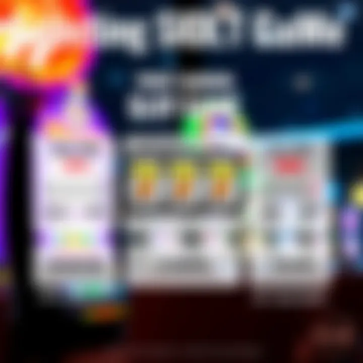 An infographic illustrating the process of selecting the right slot game based on RTP and volatility