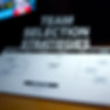 Team Selection Strategies Diagram showcasing strategies for selecting teams based on odds