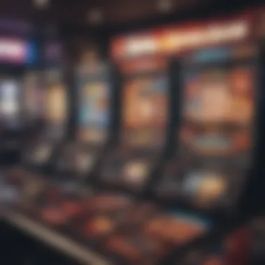 Vibrant interface of Superslots Casino showcasing game selection