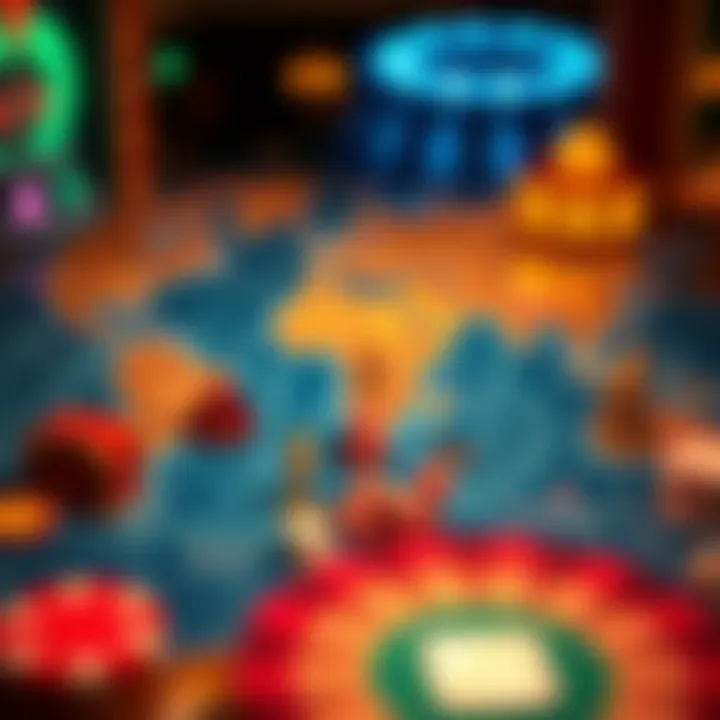 Global Landscape of Water-Based Casinos A map highlighting different regions with water-based casinos