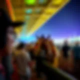 A Thrilling Race Day Experience A vibrant scene of a horse racing event with spectators enjoying the atmosphere