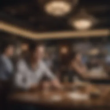 Diverse Dining Experience at The New Pioneer Diverse dining area featuring a variety of culinary options