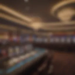 A modern casino exterior in North Carolina