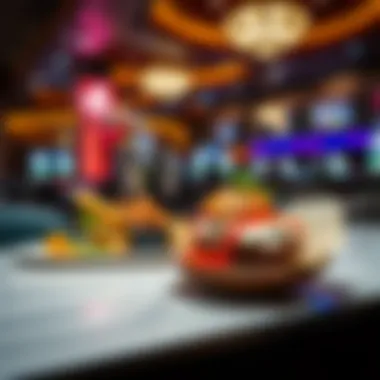 Culinary Delights at Three Rivers Casino Diverse dining options featuring gourmet cuisine and vibrant atmosphere