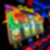 Vibrant view of Twin Dragon slot machine features