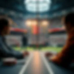 Illustration of betting odds comparison between bookmakers