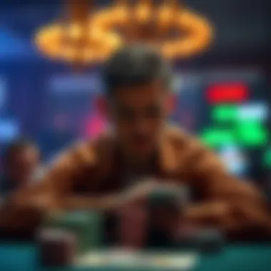 Psychological aspects of calling in poker