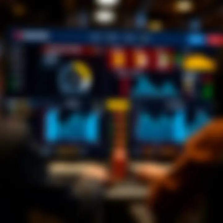 Poker Dashboard Interface Overview A detailed view of a poker dashboard interface showing statistics and analytics