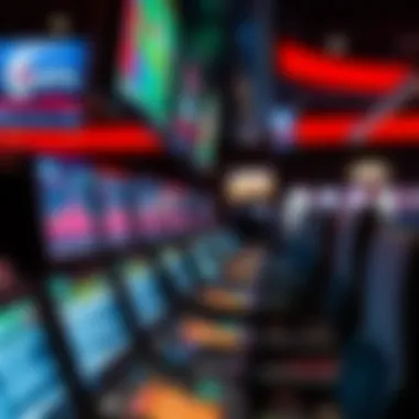 Technological advancements in betting displayed on screens