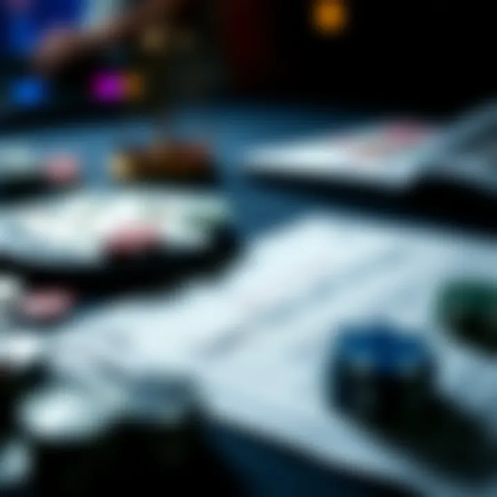 Legal Framework of Online Gambling in the USA A legal document symbolizing online gambling regulations in the USA