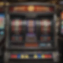Overview of a progressive slot machine display