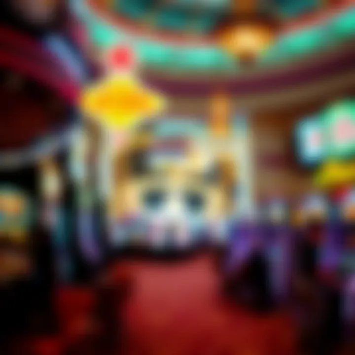 Casino interior bustling with activity