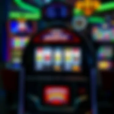 Slot machine with jackpot display