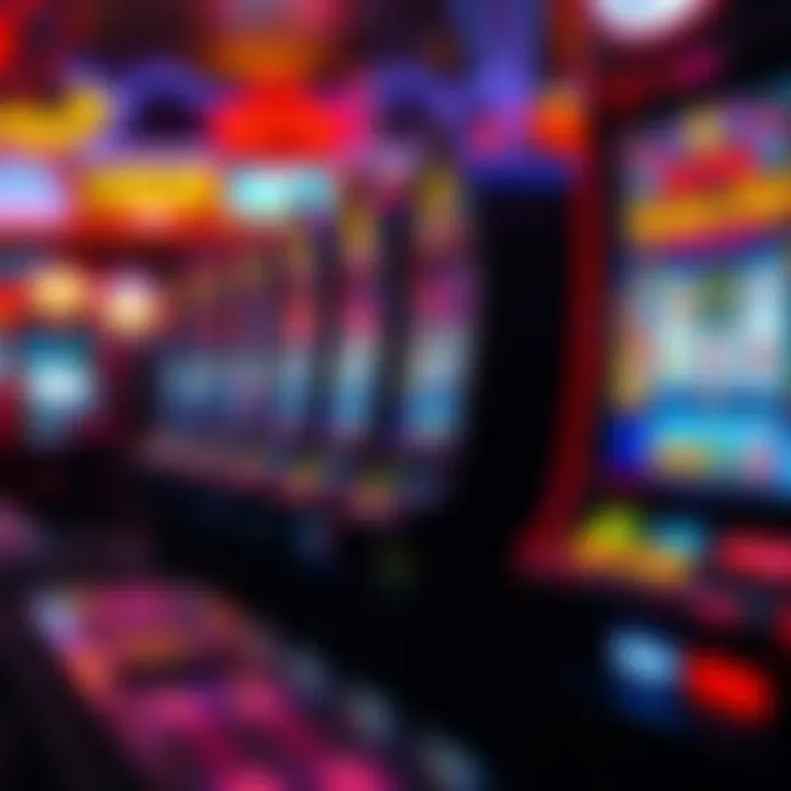 Economic Implications of Slot Machines Conceptual graphic illustrating the economic impact and regulations surrounding slot machines.