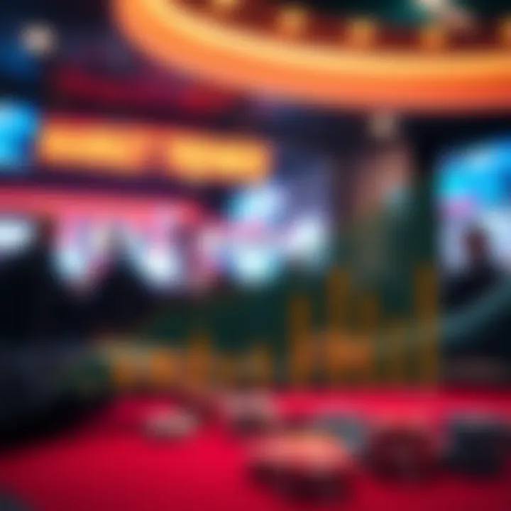 Market Trends Influenced by Gappers Graph illustrating market trends in betting