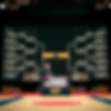 Understanding the Bracket Structure Visual representation of the March Madness bracket structure