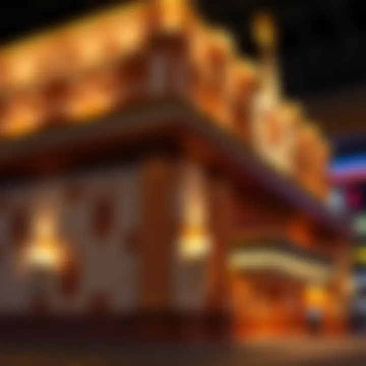 Distinctive Architectural Features of Winstar Casino Architectural details highlighting the unique design of the casino