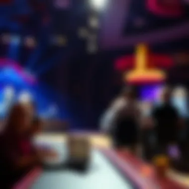 Exciting Live Entertainment at Winstar Casino Live entertainment event at the casino with performers on stage