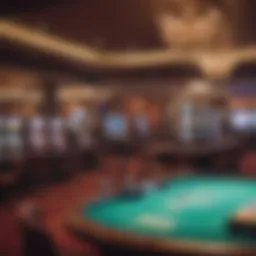 Interior view of Zia Park Casino showcasing gaming area